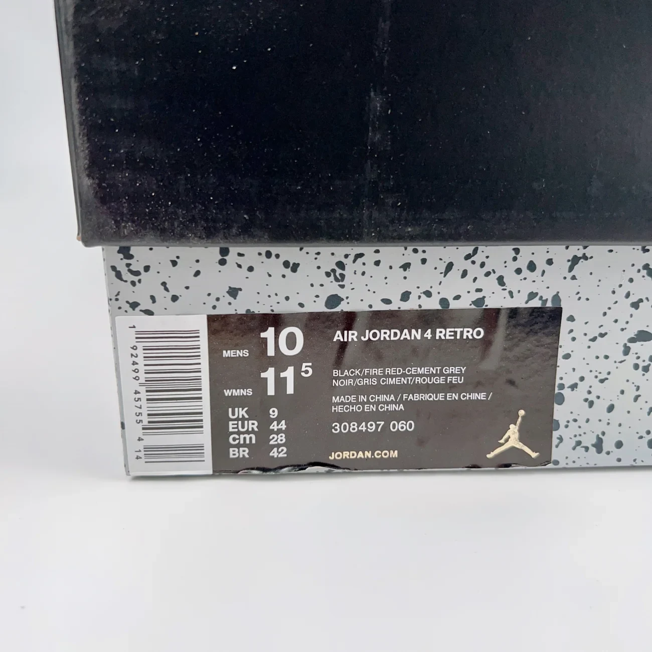 Air Jordan 4 Retro Bred 2019 Gx Batch Factory 308497 060 (7) - www.gxsole.com Air Jordan 4 Retro Bred 2019 Gx Batch Factory 308497 060 (7) - www.gxsole.com