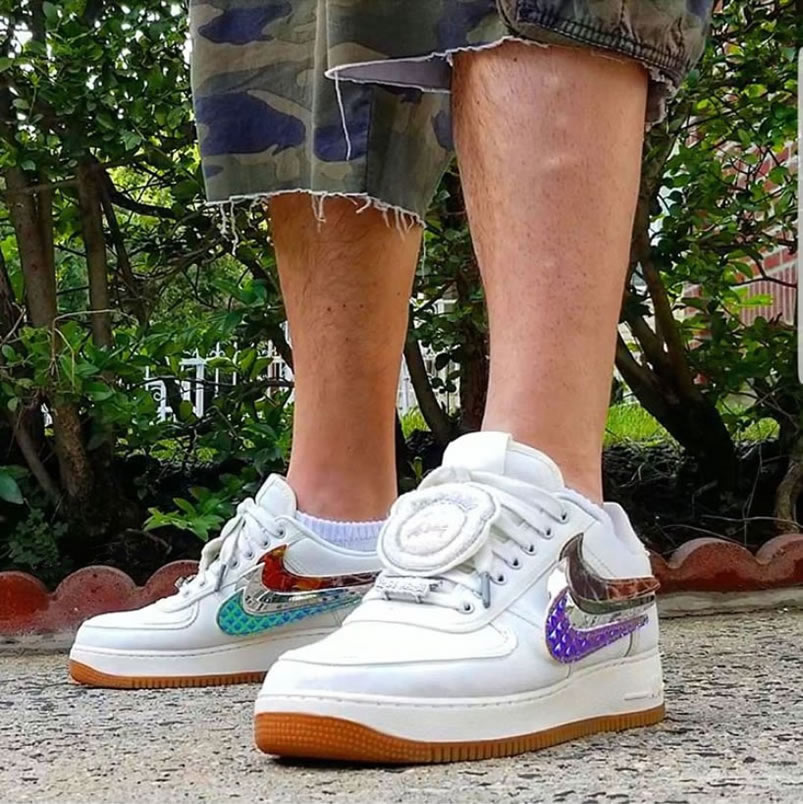 Travis Scott Nike Air Force 1 Low Sail On Feet Release Date For Sale Aq4211 101 (4) - www.newkick.vip Travis Scott Nike Air Force 1 Low Sail On Feet Release Date For Sale Aq4211 101 (4) - www.newkick.vip