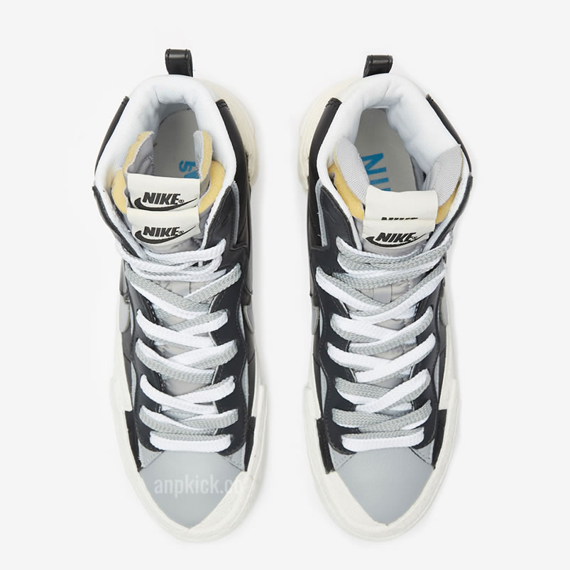 Sacai Nike Blazer Mid Greyscale Black Bv0072 002 (4) - www.newkick.org Sacai Nike Blazer Mid Greyscale Black Bv0072 002 (4) - www.newkick.org