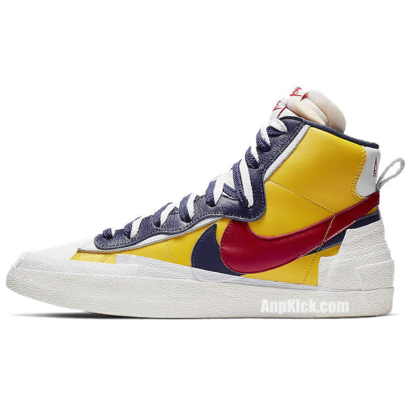 Sacai Nike Blazer Mid Navy Blue Bv0072 001 Yellow Bv0072 700 (3) - www.newkick.org Sacai Nike Blazer Mid Navy Blue Bv0072 001 Yellow Bv0072 700 (3) - www.newkick.org