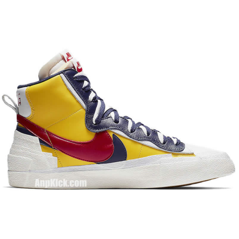Sacai Nike Blazer Mid Navy Blue Bv0072 001 Yellow Bv0072 700 (4) - www.newkick.org Sacai Nike Blazer Mid Navy Blue Bv0072 001 Yellow Bv0072 700 (4) - www.newkick.org