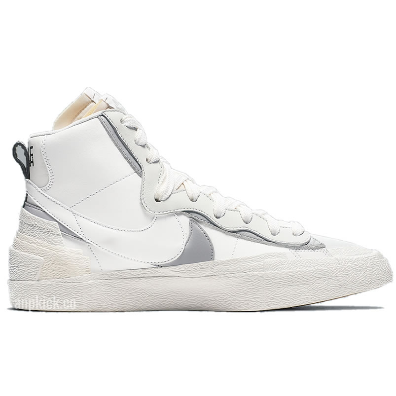 Sacai Nike Blazer Mid White Grey Bv0072 100 (2) - www.newkick.org Sacai Nike Blazer Mid White Grey Bv0072 100 (2) - www.newkick.org