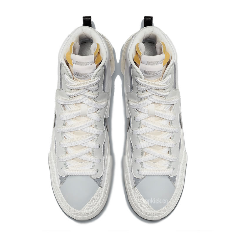 Sacai Nike Blazer Mid White Grey Bv0072 100 (4) - www.newkick.org Sacai Nike Blazer Mid White Grey Bv0072 100 (4) - www.newkick.org