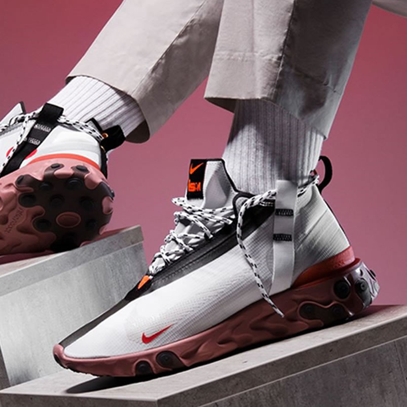 Anpkick Nike React Wr Ispa White Crimson On Feet At3143 100 (1) - www.newkick.org Anpkick Nike React Wr Ispa White Crimson On Feet At3143 100 (1) - www.newkick.org
