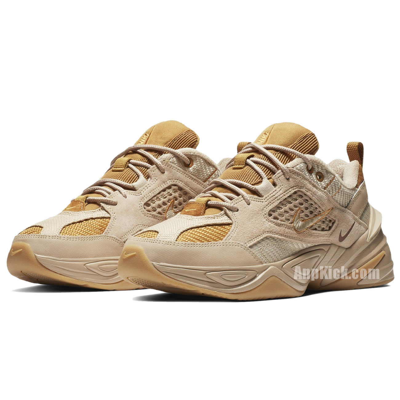 Nike M2k Techno Mens Womens Sp Linen Ale Brown Wheat Running Shoes Bv0074 200 (2) - www.newkick.vip